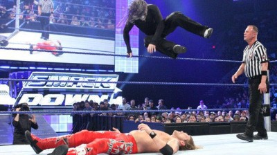 Edge vs Jeff hardy Smackdown 02.20.2009 .