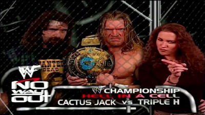 Triple H vs. Cactus Jack - WWF Championship Hell In A Cell Match: No Way Out 2000
