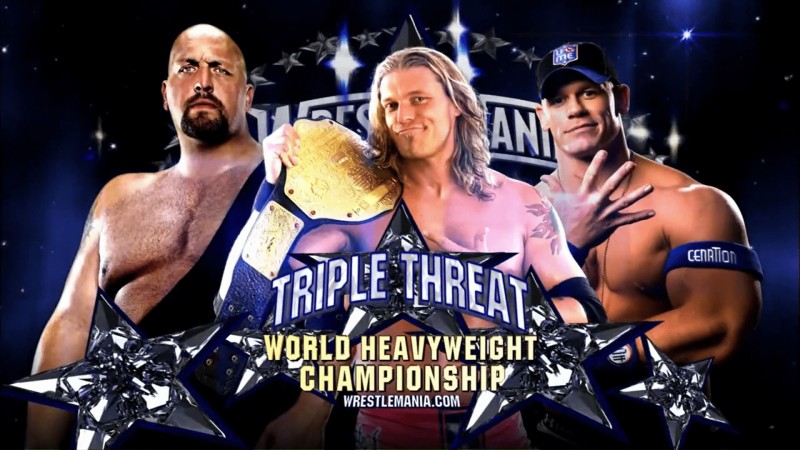 Edge vs Big Show vs John Cena - Wrestlemania XXV (Full Match) - TokyVideo